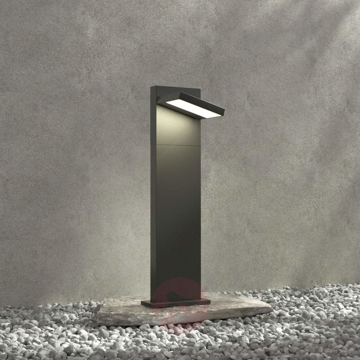 Lampenwelt com Słupek oświetleniowy LED Silvan, 65 cm