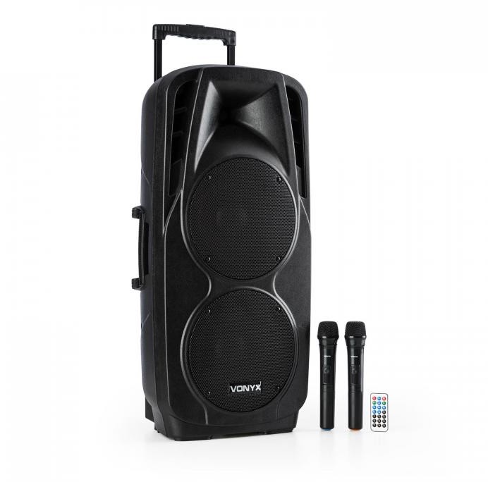 Vonyx Vonyx SPX-PA9210 System audio 2 x 10'' USB, SD/MMC Bluetooth akumulator 46h Sky-170.082