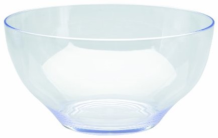 Lacor 62394 Acrylic okrągła miska do sałaty o średnicy 25 cm 4 L 62394