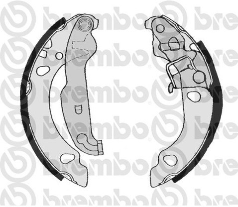 LPR GROUP Zestaw szczęk hamulcowych GROUP 08190