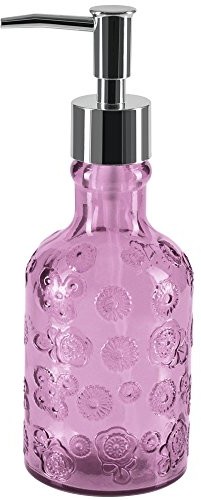 Spirella spirella dozownik do mydła carlita dozownik do mydła w płynie-300 ML szklane Pink