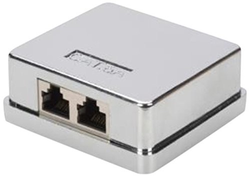 DIGITUS Professional Digitus puszka natynkowa konsolidacji Cat6 a 2 X Keystone geschirm DN-93713