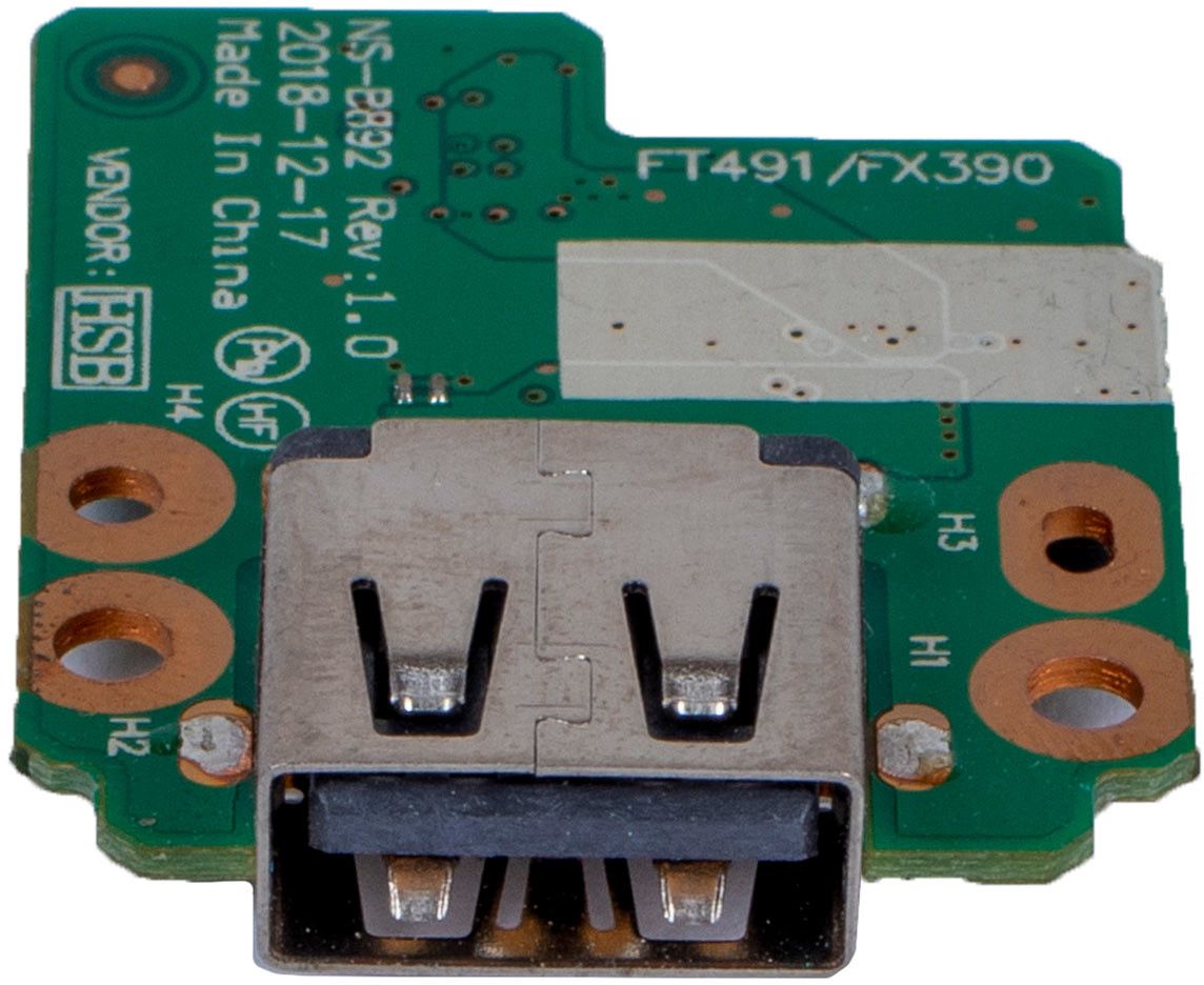 Lenovo Moduł gniazdo Usb T490s T495s X390 X395
