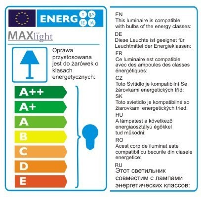 Max Light Orlando lampa podĹogowa 5103F/WH 5103F/WH
