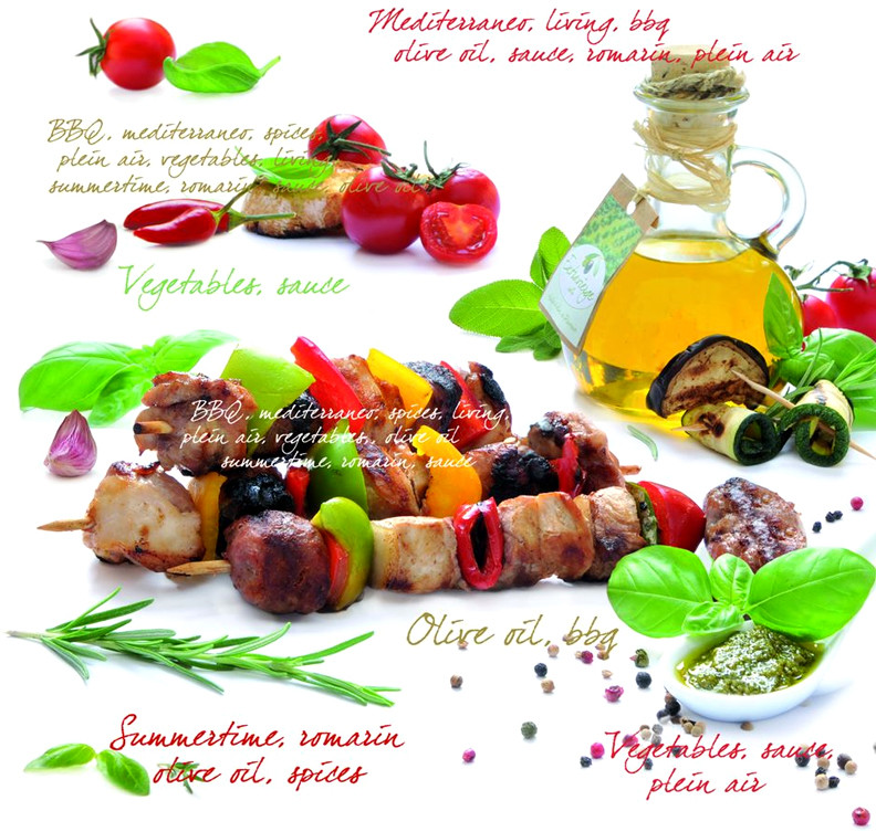 Nuova R2S R2S Serwetki stołowe R2S 20 szt 414 BBQ