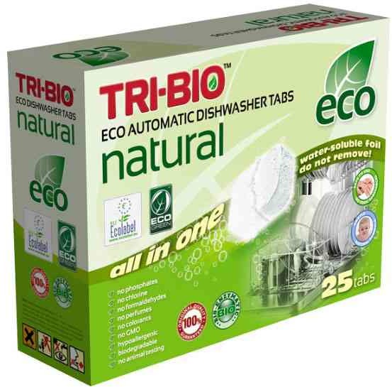 TRI-BIO Ekologiczne Kapsułki do Zmywarki All in One, 25 szt, TRI-BIO em_TRB04062