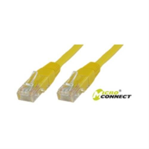MicroConnect kabel sieciowy - UTP CAT6 PVC - 10 m, B-UTP610Y B-UTP610Y