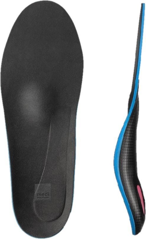 Wkładki ortopedyczne MEDI - łagodzą ból ostrogi piętowej, redukują napięcie stopy, leczą rozcięgno podeszwowe + pelota metatarsalna (Footsupport Heel