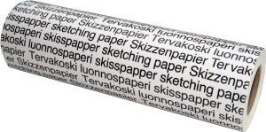 Tervakoski Narty tervako Paper Roll, 25 GSM, 297 MM X 100 m RS000134