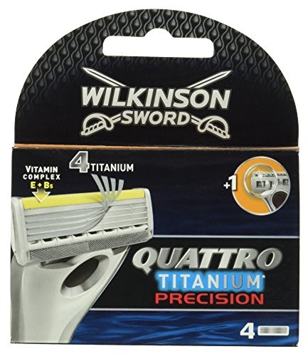 Wilkinson Quattro Titanium Precision ostrza, , 4 szt. , , 70010900