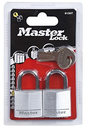 Master Lock 9130eurt  2 aluminiowe kłódka 30 MM 9130EURT