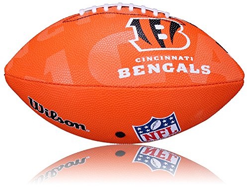 Wilson NFL Cincinnati Bengals z logo Junior Football 686250