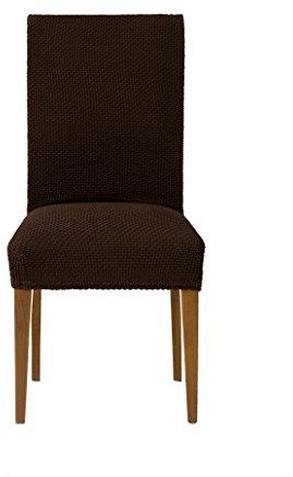 Eysa eysa Cora bielastyczny poszewka na krzesło z oparciem, Pack 2, kolor 07, poliestrowo-bawełna, brązowa, 32 x 21 x 5 cm, 2 jednostek SC27067