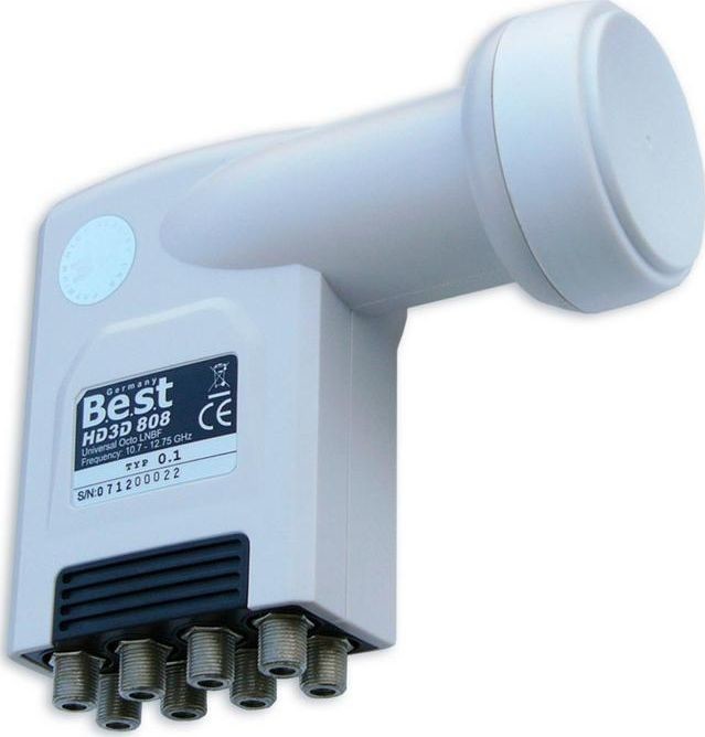 Best Konwerter Satelitarny LNB Octo BEST HD3D 808 0,1dB 4260443570294