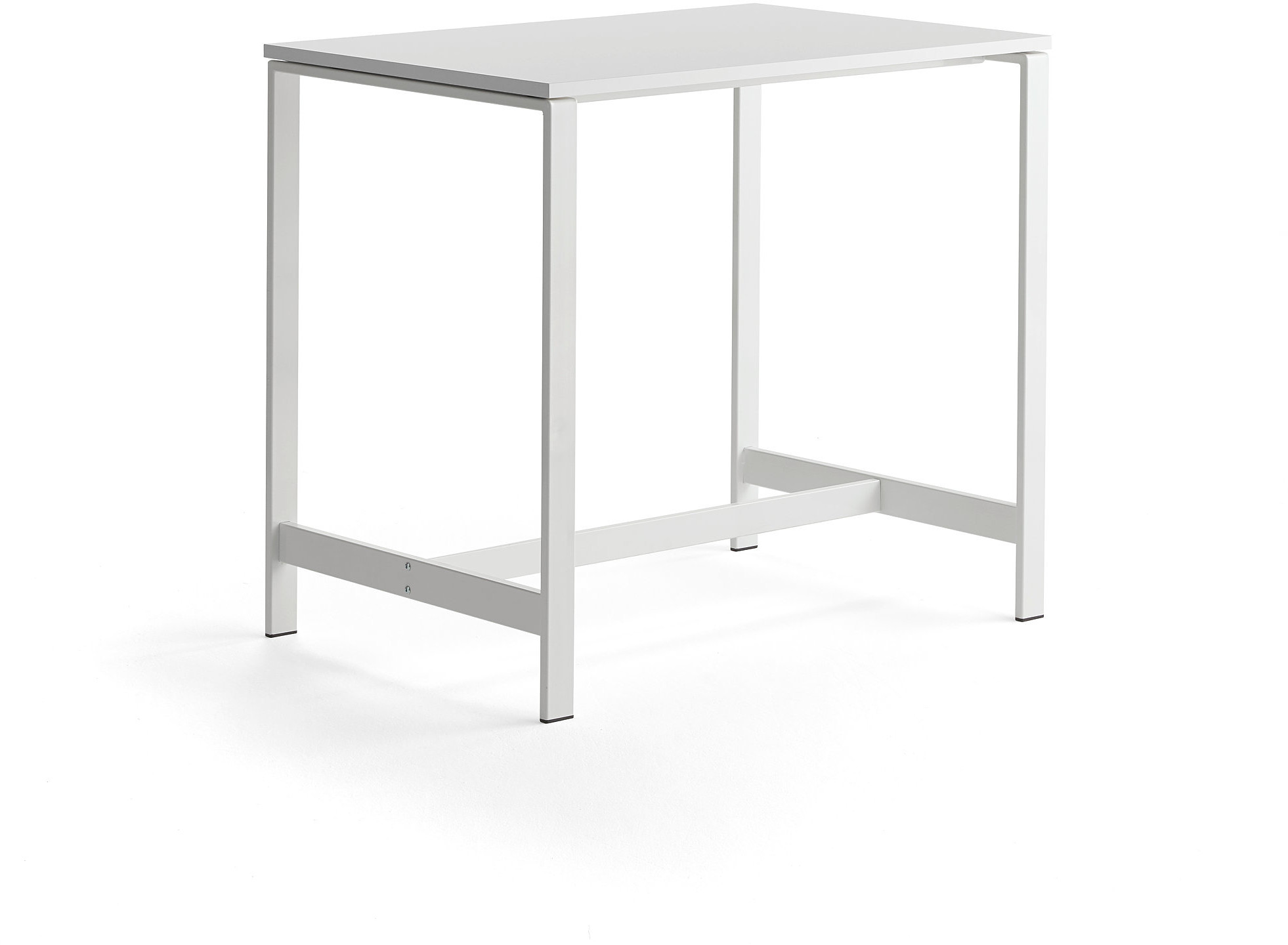 AJ Produkty Stół VARIOUS, 1200x800 mm, wysokość 1050 mm, biały, biały