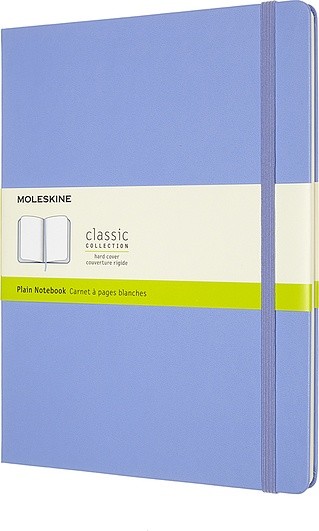 Moleskine Notes w twardej oprawie XL błękitny gładki MOQP092B42