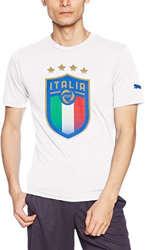 Puma figc Włochy Badge T-Shirt męski, niebieski, xl 752613 02