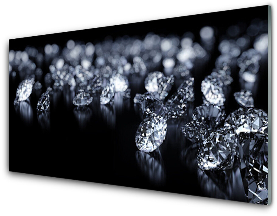 Tulup.pl Panel Kuchenny Diamenty Sztuka 120x60cm