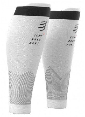 COMPRESSPORT Opaski kompresyjne R2v2 białe T2