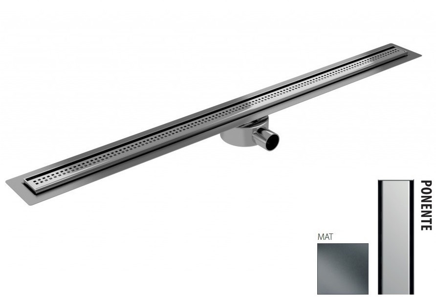 Wiper New Elite Slim Ponente Zestaw Odpływ liniowy 100 cm mat 100.3401.03.100