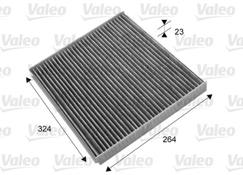 VALEO Filtr, wentylacja przestrzeni pasażerskiej 715671