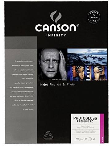 Canson 206231004 Photo Gloss Premium RC Box, A3 206231004