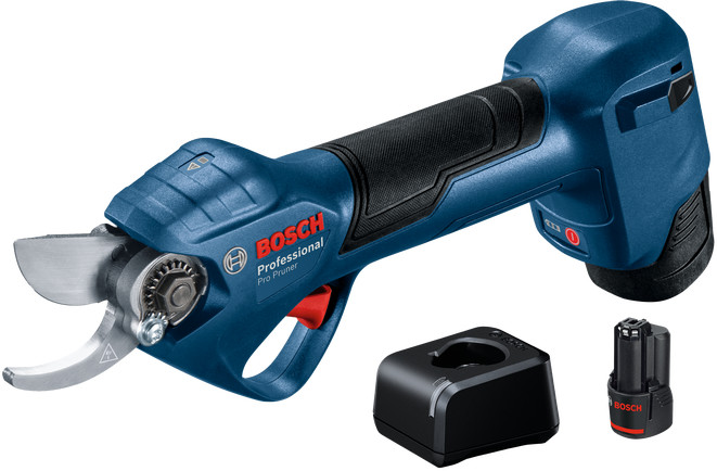 BOSCH Akumulatorowy sekator do gałęzi Pro Pruner (+ 2x akumulator + ładowarka) 0.601.9K1.021