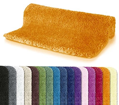 Spirella MSV dywanik łazienkowy Highland, pomarańczowy, 60 x 90 cm 10.13069