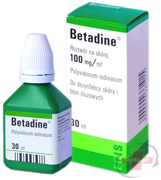 Betadine 10% płyn na skórę 30ml