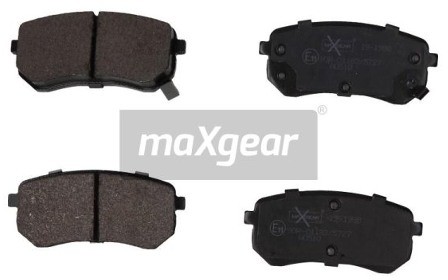 MaxGear Zestaw klocków hamulcowych, hamulce tarczowe 19-1988