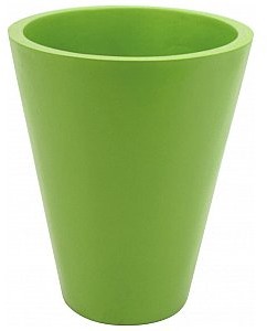 Europalms EUROPALMS Fiberglasspot, Doniczka z włókna szklanego zielona 44x61cm 83011763