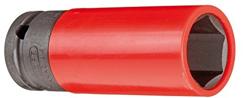 Gedore wkład wkrętaka udarowego 21 MM, 1/2 cala do/z lekkich stopów aluminiowe obręcze kół K 19 LS 21 2178230