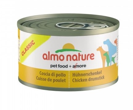 Almo Nature Classic Dog Chicken thigh udko z kurczaka) puszka 95g