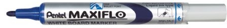 Pentel Maxiflo Whiteboard Marker tusz na bazie alkoholu Niebieski MWL5S-C