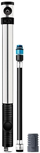 Crank Brothers KLIC High Pressure Pump incl. Pompa do roweru Holder Silver 2018 046576