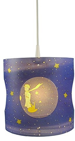 Niermann Standby Nier mężczyzna czuwania, lampa wisząca jednorożec, plastik, E27, merfahrbig, 25 x 25 x 27 cm 166