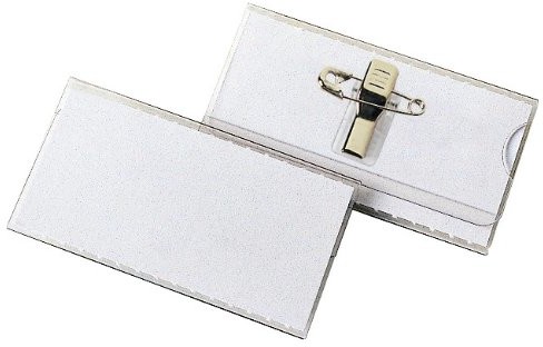 VELOFLEX Veloflex 2018000 tabliczki z imieniem, 25 sztuk, 60 x 30 mm, twarde PCW 2018000