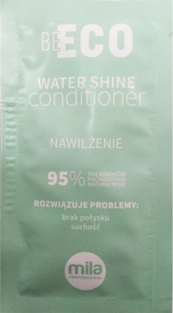 Mila professional Professional Be Eco Water Shine, odżywka nawilżająca do włosów, saszetka 10ml 17554