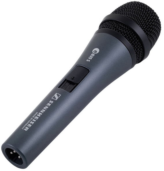 Sennheiser E835 S - MIKROFON DYNAMICZNY WOKALOWY KARDIOIDALNY Z WYŁĄCZNIKIEM