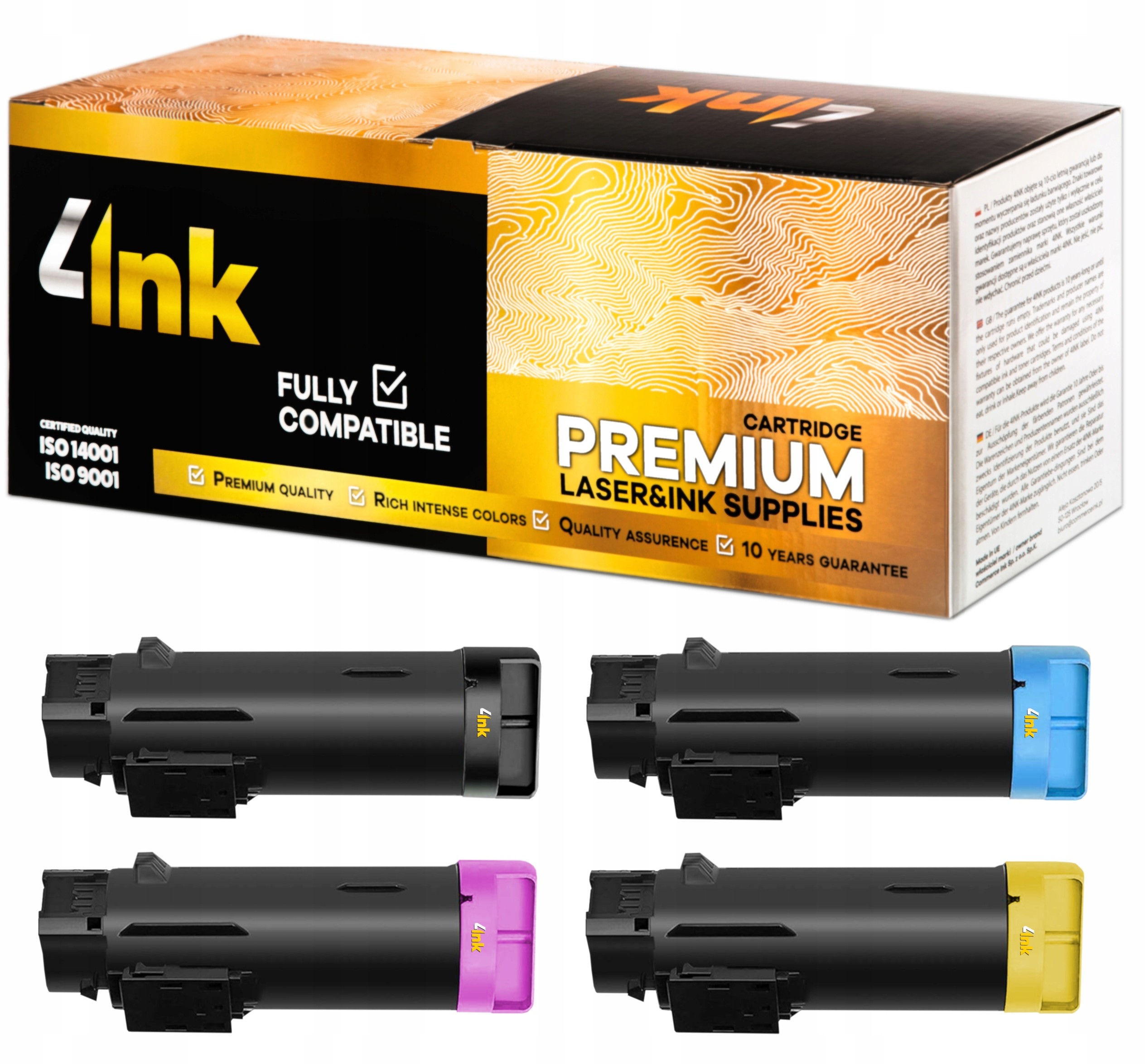 4x Toner Do Xerox Workcentre 6515 Dn Dni Dnm Dns N