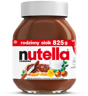 Nutella KREM DO SMAROWANIA NUTELLA 825G Zakupy dla domu i biura! 75012179