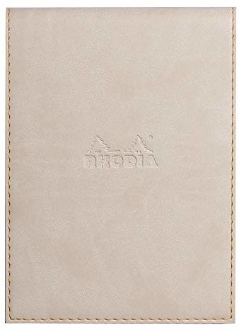 Rhodia Notatnik Rhodiarama z okładką, A6, z podszewką - beżowy 138205C
