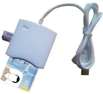 Transcend USB PC SC SMART CARD READER N68 White