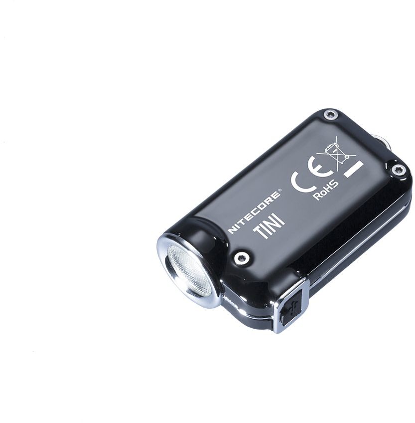 Nitecore Latarka TINI SS Czarna 380 Lumenów