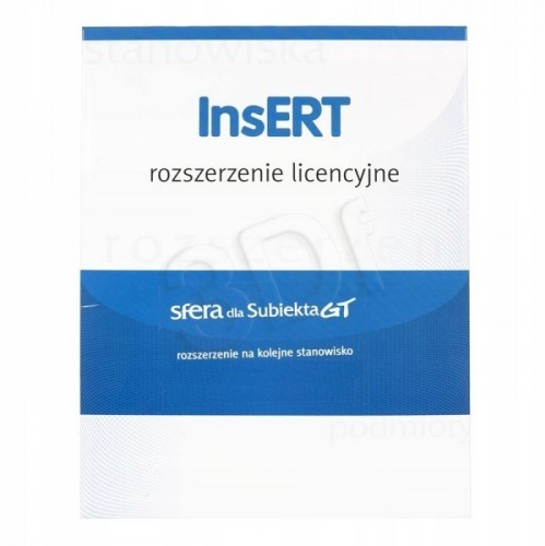 InsERT Sfera Subiekt GT rozszerzenie +1 stanowisko 524