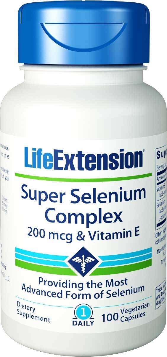 Life Extension Super Selen Complex z Witaminą E, 100 kaps.