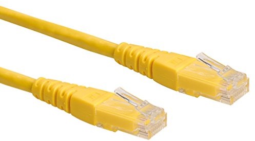Rotronic ROLINE UTP Cable KAT6, żółty 0,5 m 21.15.1522
