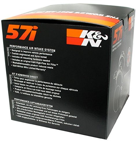 K&N Filtry powietrza K & N 57  0347 o wysokiej wydajności systemu 57-0347