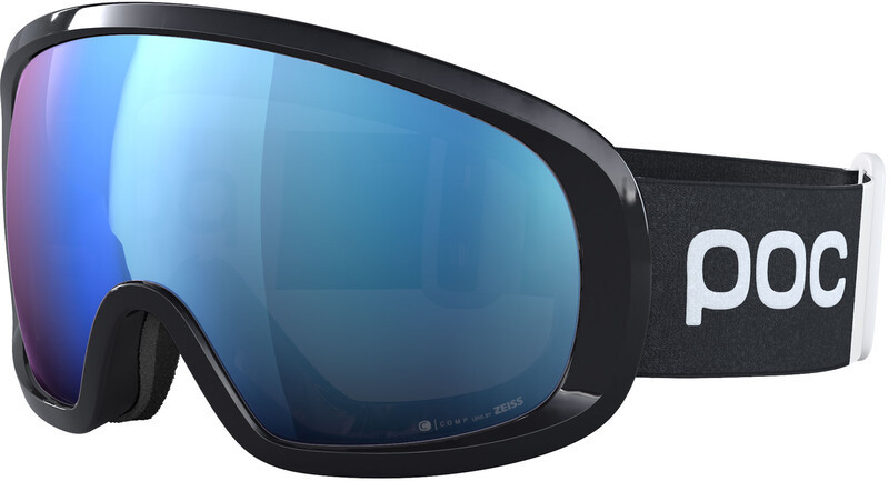 POC Fovea Mid Clarity Comp + Goggles, czarny/niebieski 2021 Gogle narciarskie