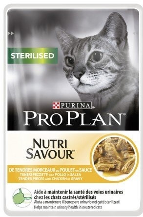 Purina Pro Plan Sterilised Chicken saszetka 24x85g